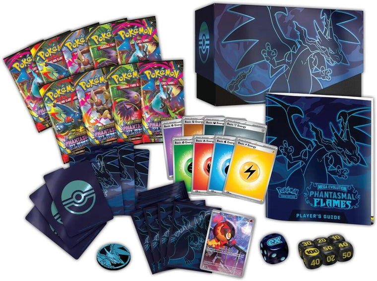 Pokémon TCG: Phantasmal Flames Elite Trainer Box (ETB) - English Edition