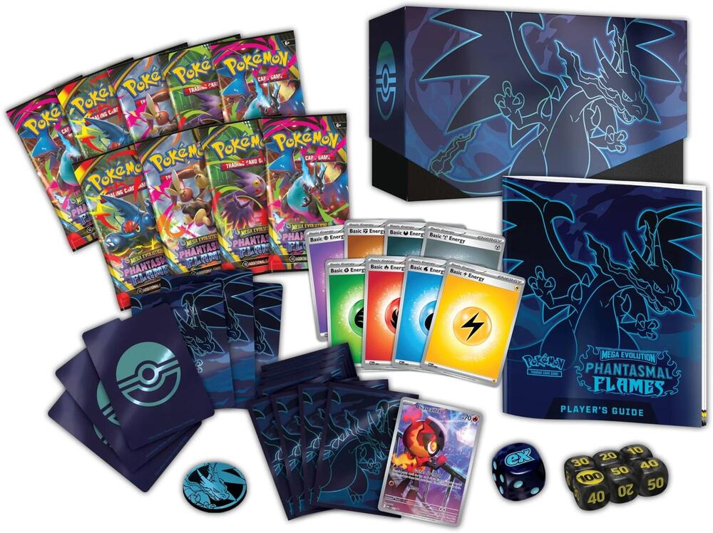 Pokémon TCG: Phantasmal Flames Elite Trainer Box (ETB) - English Edition