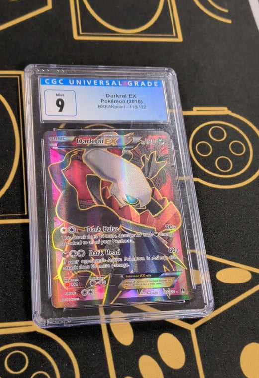 Additional view of Darkrai EX (Full Art) 118/122 Breakpoint Holo at Black Sheep Game Lounge