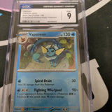 CGC Mint9 Vaporeon - 168 (Cosmos Holo) 168 Sv: Scarlet & Violet Promo Cards Holo