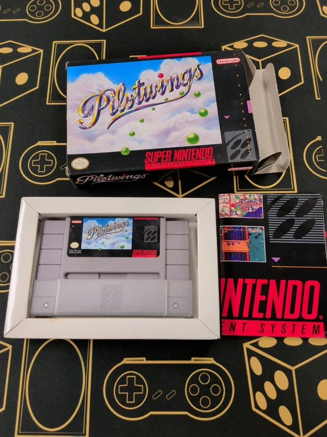 Additional view of Pilotwings (Super Nintendo, 1991) COMPLETE IN BOX at Black Sheep Game Lounge