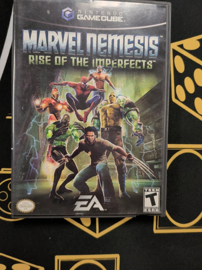 Marvel Nemesis: Rise of the Imperfects (Nintendo GameCube, 2005) at Black Sheep Game Lounge