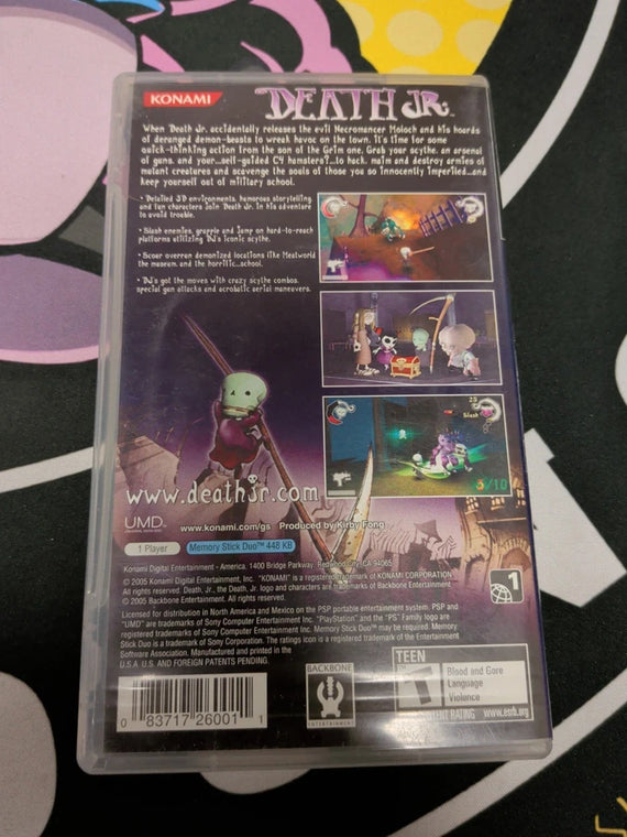 Additional view of Death Jr. (Sony PSP, 2005) - European Version at Black Sheep Game Lounge
