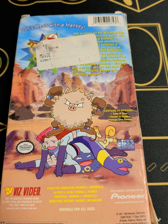 Additional view of Pokemon Vol. 8: Primeape Problems (VHS, 1999) at Black Sheep Game Lounge