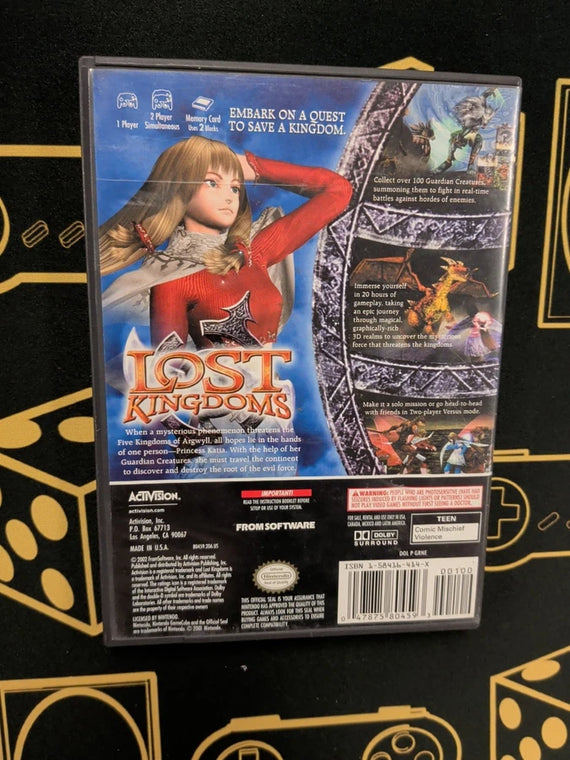 Additional view of Lost Kingdoms (Nintendo GameCube, 2002) at Black Sheep Game Lounge