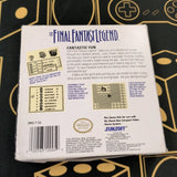 Final Fantasy Legend + Saves - Complete Nintendo Game Boy Game CIB - Authentic