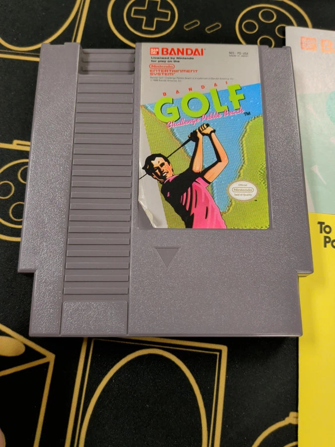 Additional view of Bandai Golf: Challenge Pebble Beach (Nintendo Entertainment System, 1989) CIB at Black Sheep Game Lounge
