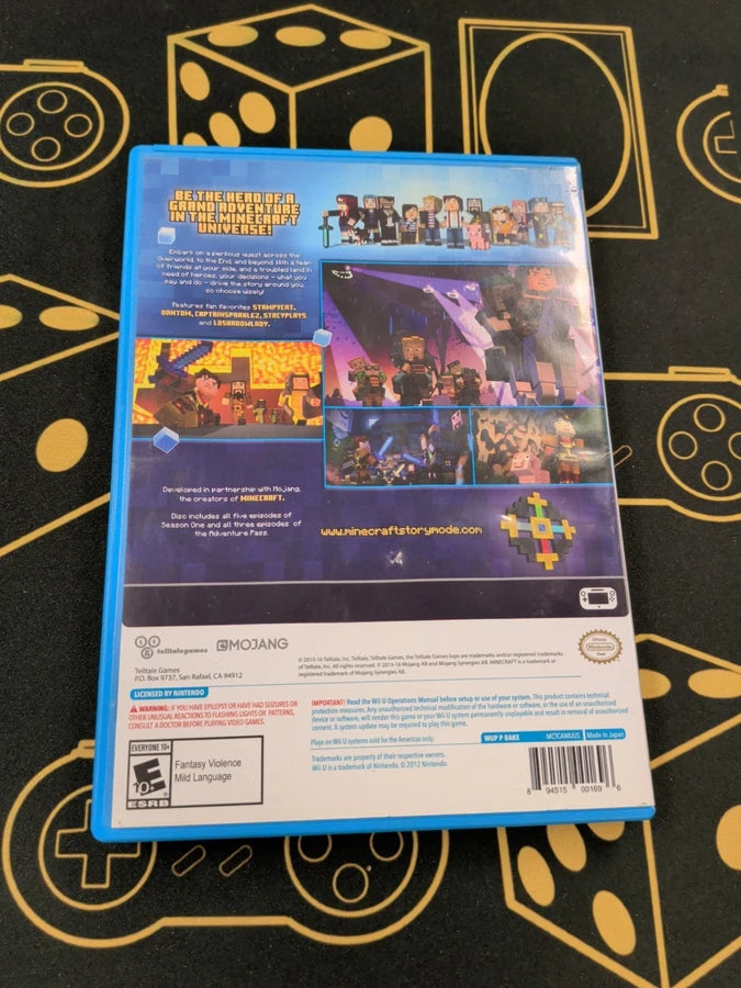 Additional view of Telltale Games Minecraft Story Mode: The Complete Adventure at Black Sheep Game Lounge