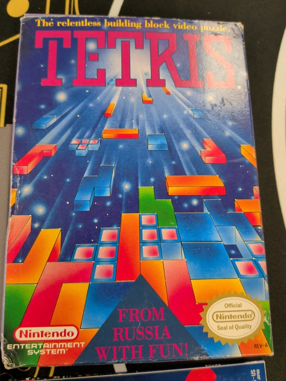 Additional view of Tetris (Nintendo Entertainment System, 1989) Boxed at Black Sheep Game Lounge