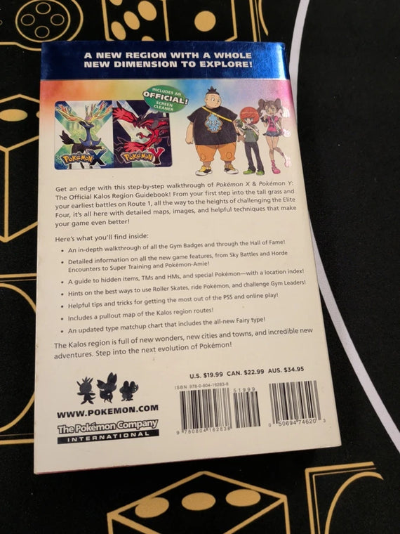 Additional view of Pokemon X and Pokemon Y : The Official Kalos Region Guidebook by Pokémon Company at Black Sheep Game Lounge