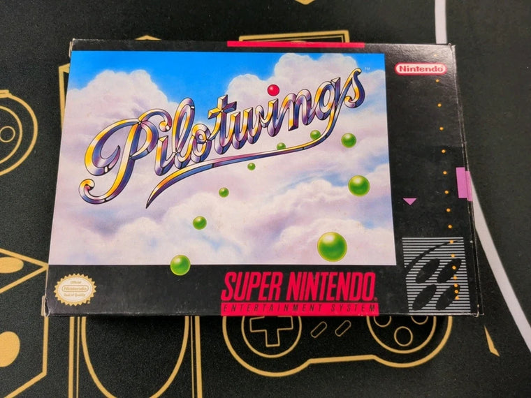 Pilotwings (Super Nintendo, 1991) COMPLETE IN BOX at Black Sheep Game Lounge
