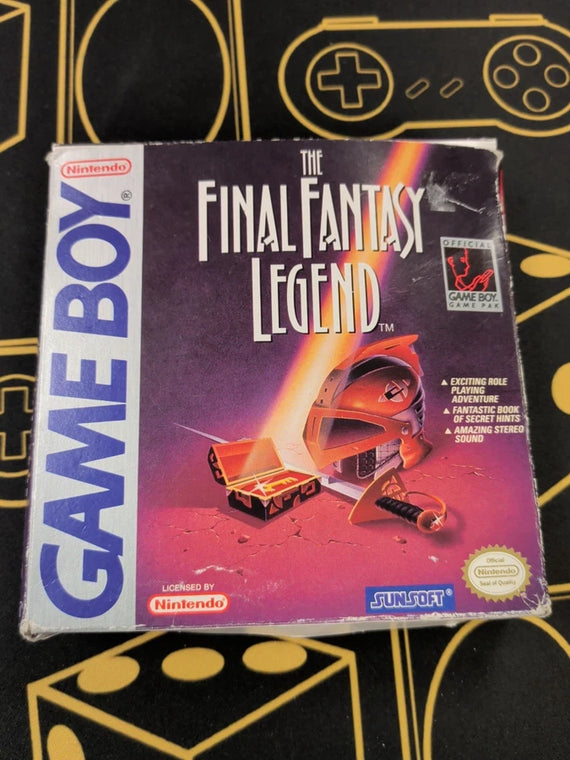 Final Fantasy Legend + Saves - Complete Nintendo Game Boy Game CIB - Authentic at Black Sheep Game Lounge