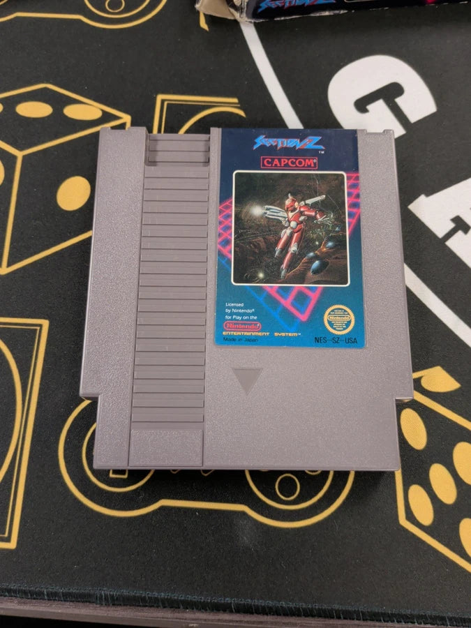 Additional view of Section Z (Nintendo NES, 1987) Game+Box No manual at Black Sheep Game Lounge