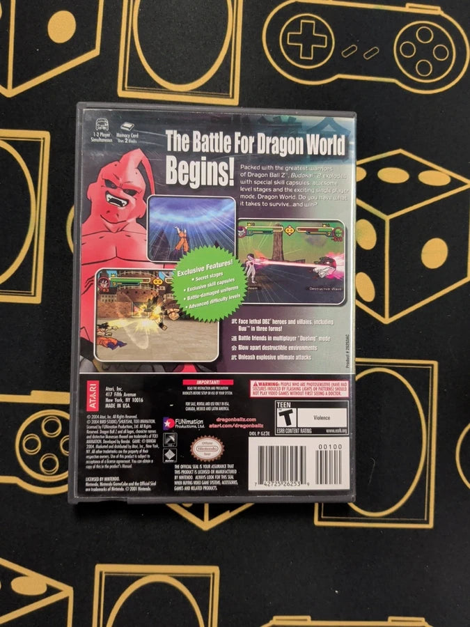 Additional view of Dragon Ball Z: Budokai 2 (Nintendo GameCube, 2004) at Black Sheep Game Lounge