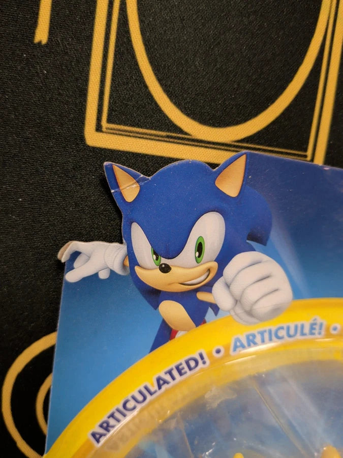 Additional view of Sonic the Hedgehog 4” Super Sonic with Chaos Emerald Action Figure at Black Sheep Game Lounge