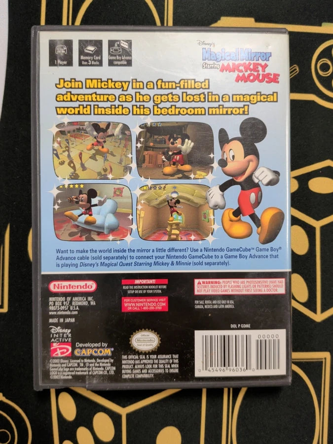 Additional view of Disney's Magical Mirror Starring Mickey Mouse (Nintendo GameCube, 2002) at Black Sheep Game Lounge