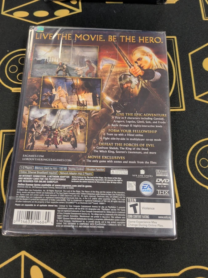 Additional view of Lord of the Rings: Return of the King - Sony PlayStation 2 at Black Sheep Game Lounge