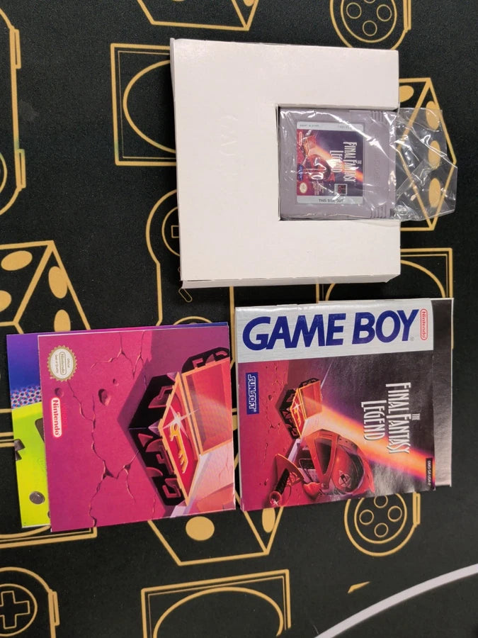 Additional view of Final Fantasy Legend + Saves - Complete Nintendo Game Boy Game CIB - Authentic at Black Sheep Game Lounge