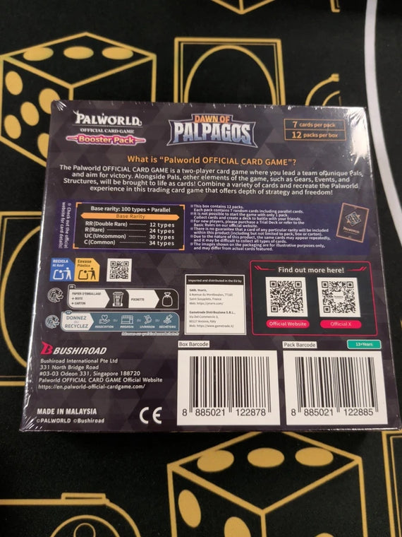 Additional view of BP01 Palworld Dawn of Palpagos 1st Edition Booster Box - Factory Sealed at Black Sheep Game Lounge