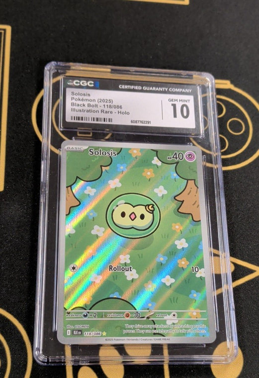 Solosis 118/086 Sv: Black Bolt Holo at Black Sheep Game Lounge