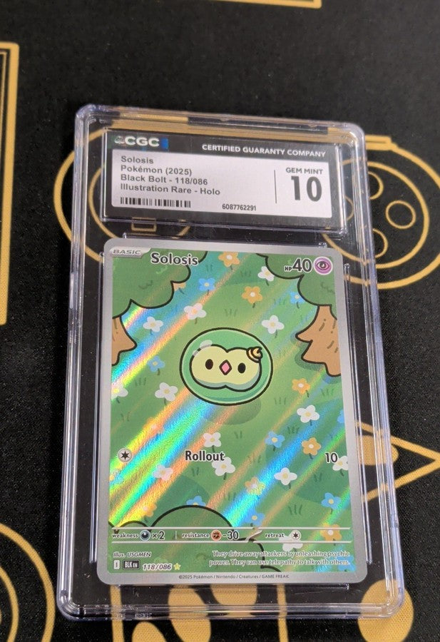 Solosis 118/086 Sv: Black Bolt Holo at Black Sheep Game Lounge