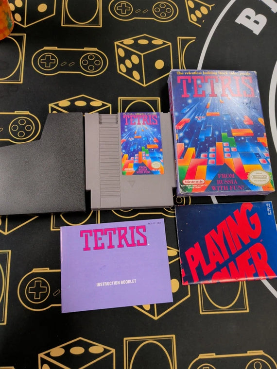 Tetris (Nintendo Entertainment System, 1989) Boxed at Black Sheep Game Lounge