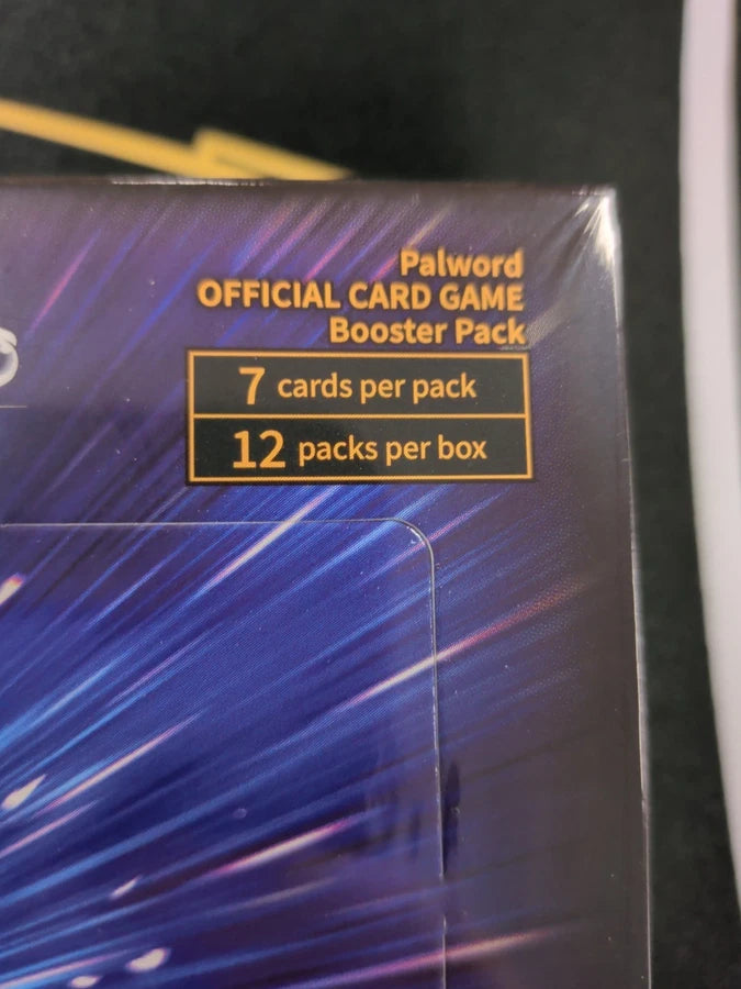 Additional view of BP01 Palworld Dawn of Palpagos 1st Edition Booster Box - Factory Sealed at Black Sheep Game Lounge