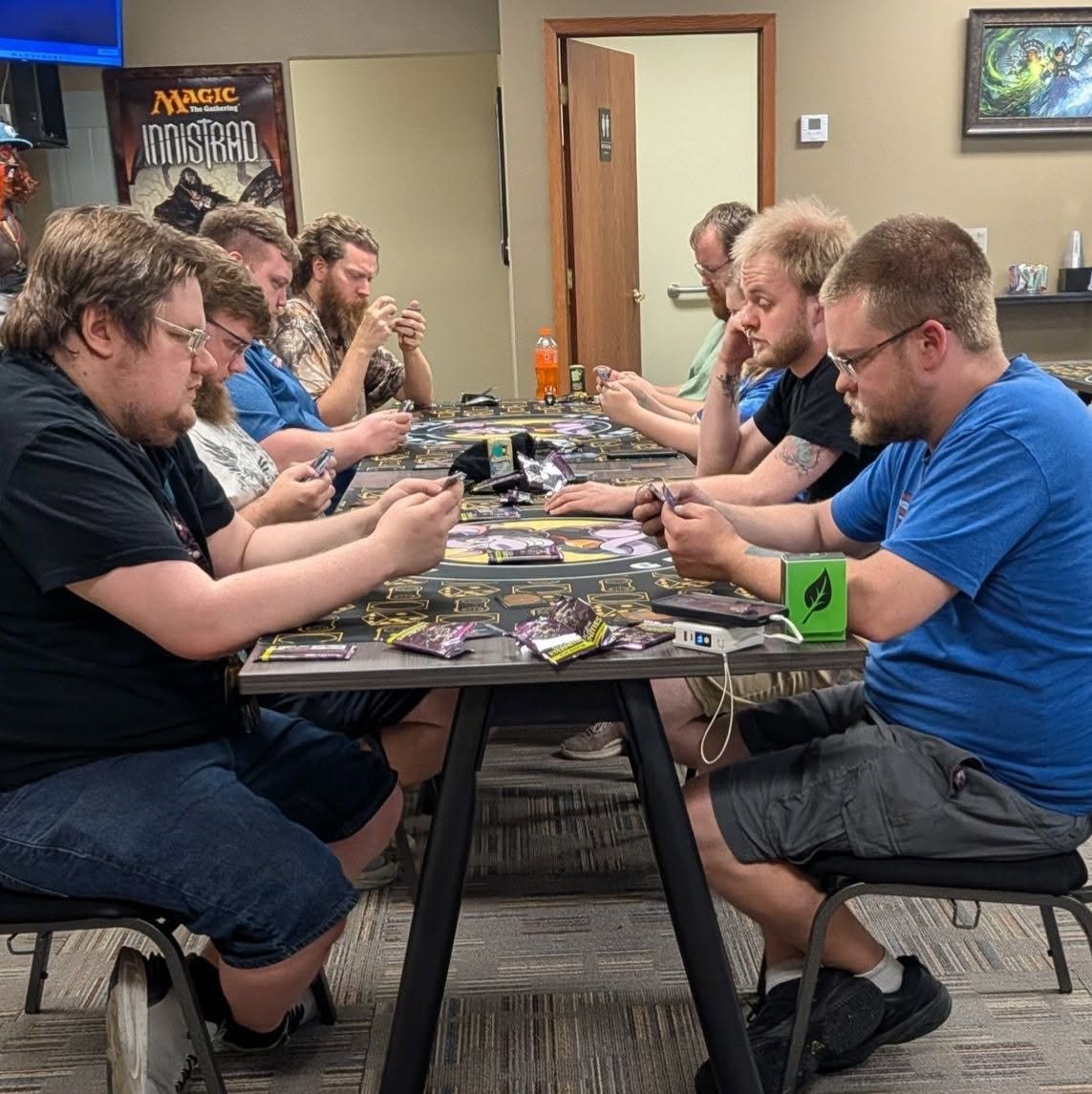 Players enjoying a community game event